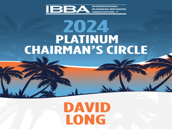 Orlando, FL. The International Business Brokers Association (IBBA) has recognized Dave Long with Arizona Business Sales