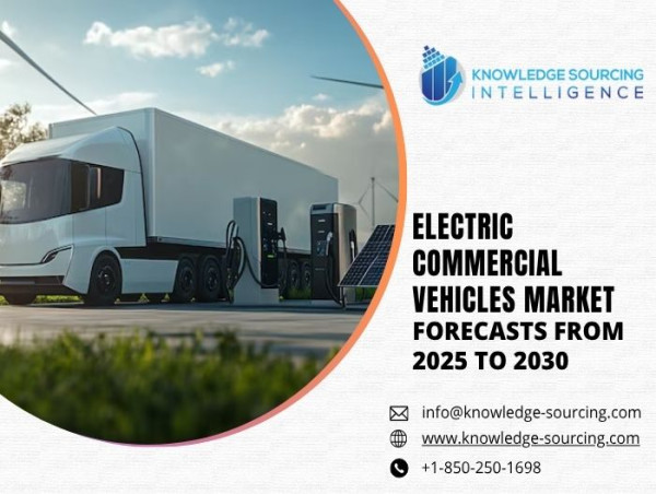 Electric Commercial Vehicles Market projected to achieve a CAGR of 15.23% to reach US$228.202 billion by 2030