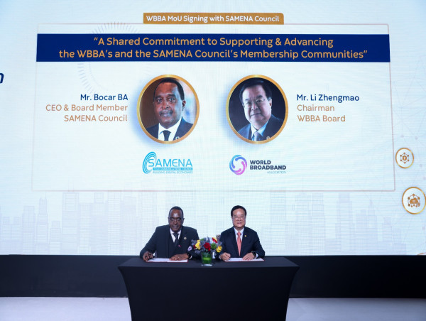 SAMENA Council and WBBA Sign Memorandum of Understanding to Advance Regional Broadband Development and ICT Collaboration