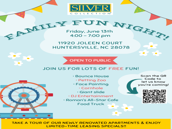 Silver Collection in Huntersville Hosts Family Fun Night to Celebrate Community and Connection