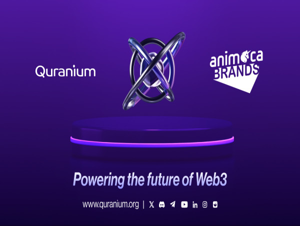 Quranium, the Quantum-Secure Convergence Layer for AI, Web3, & the Next Internet, Secures Investment from Animoca Brands