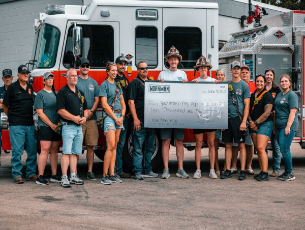 Workman Trading Co. Gives Back to First Responders