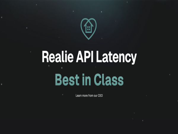 Realie Enhances Property Data API, Achieving Sub-10ms Latency