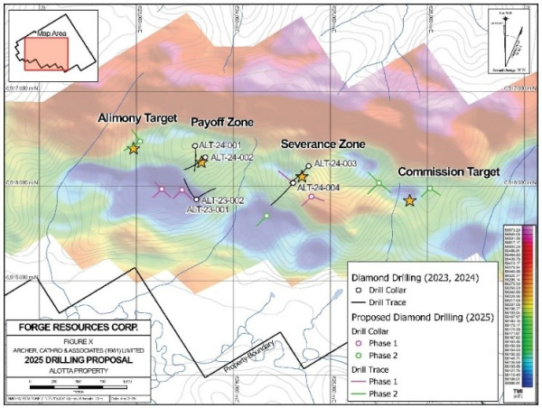 Forge Resources Announces Mobilization for 2025 Drill Program at Alotta Project, Yukon