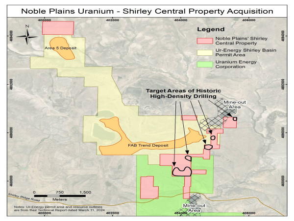Noble Plains Uranium Secures Strategic Ground in Heart of Shirley Basin Uranium District