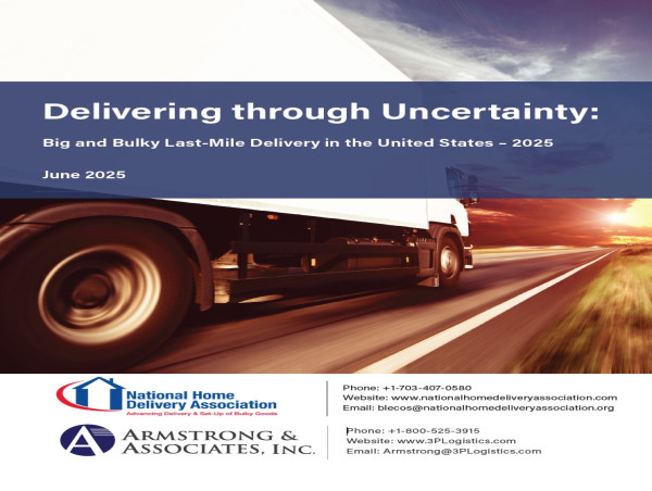 U.S. Big and Bulky Last-Mile Delivery Market Slows in 2024; Modest Growth Expected Through 2026