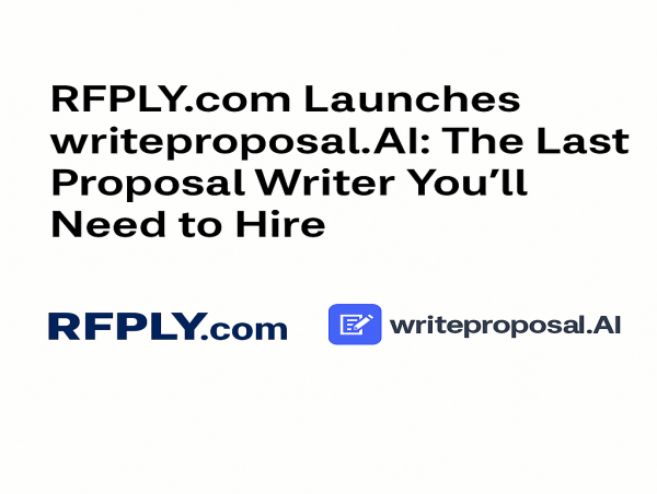 RFPLY.com Launches WriteProposal.ai to Streamline Business Proposal Writing with AI Technology