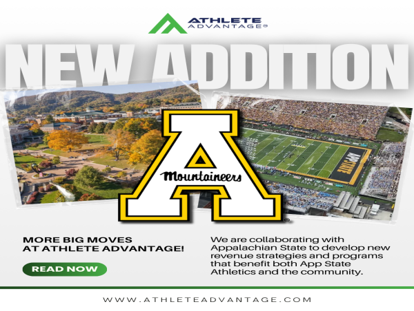  Athlete Advantage Expands Portfolio with Addition of Appalachian State University 