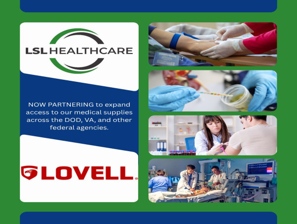  LSL Healthcare and Lovell Announce Partnership to Increase Access to Medical Supplies for VA, DoD 