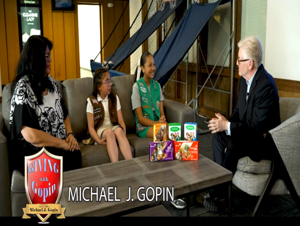 Michael Gopin Supports Girl Scouts in New Giving With Gopin Episode