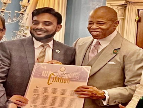  Fakrul Islam Delwar Recognized by The New York Editorial for Leadership in Bangladeshi American Community in May Edition 