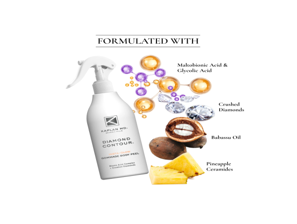  KAPLAN MD Skincare’s Diamond Contour Insta-Glow Gommage Body Peel Wins 2025 New Beauty Award for Best Body Peel 