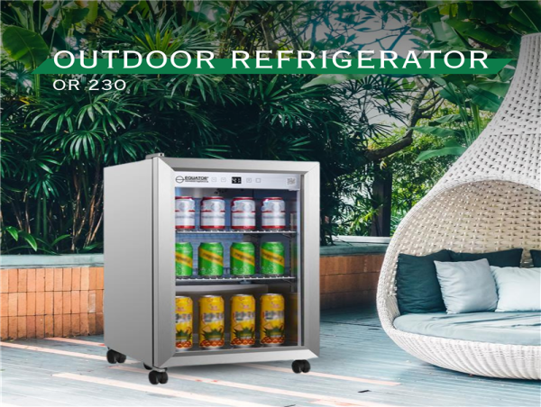  Equator Appliances Introduces OR 230 Outdoor Refrigerator for All-Weather Cooling 