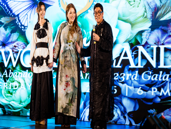 Celebrity Fashion Designer Thai Nguyen Presents Exclusive Ao Dai Showcase at Abandoned Little Angels Gala