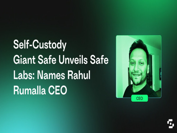 Self-custody giant safe unveils safe labs: names Rahul Rumalla CEO