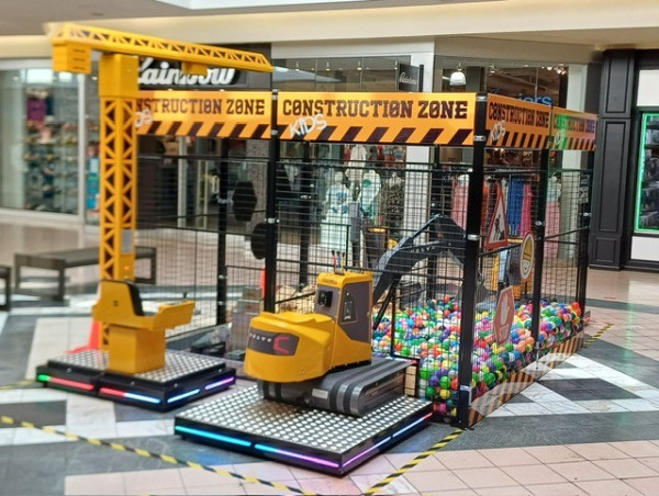 First 'Kids Construction Zone' Attraction in a U.S. Mall Opened in Orlando
