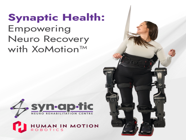  First Clinical XoMotion Exoskeleton Delivered to Synaptic Health, Advancing Neurorehabilitation in Canada 