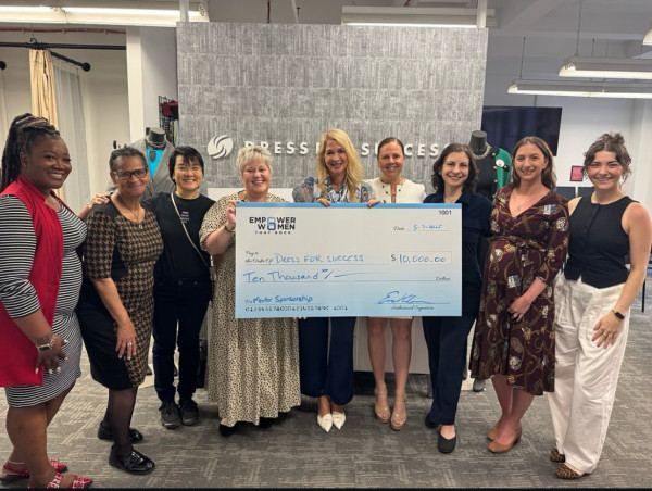  New Women's Leadership Group: Empower Women That Rock Pledges $10,000 to Dress for Success Greater New York City 