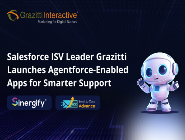  Grazitti Interactive Launches Agentforce-Enabled Salesforce Apps to Power Smarter, AI-Driven Customer Support 