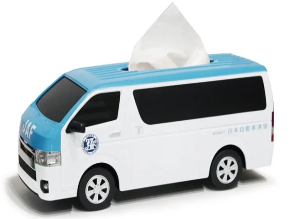  JAF Vehicle-Shaped Tissue Case Now Available with Exclusive Mini Container Gift Campaign 