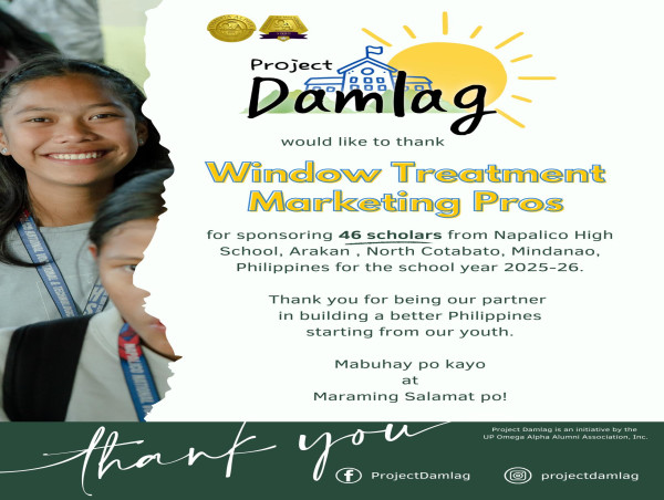  From Missouri to Mindanao: Window Treatment Marketing Pros Supports Education for Filipino Students 