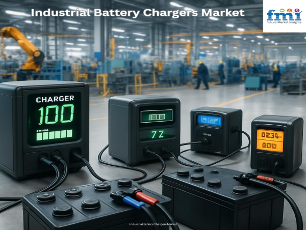  Industrial Battery Chargers Market to Double by 2035, Reaching USD 6,184.4 million with 8.5% CAGR Growth 