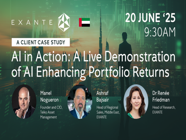  EXANTE and Teiko Host Exclusive Event on Real-World AI for Portfolio Performance 