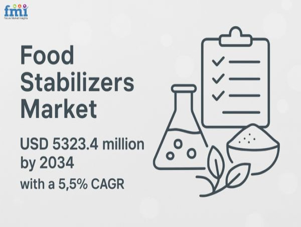  Food Stabilizers Market Set to Reach USD 5.32 Billion by 2034, Driven by Product Innovation and Rising Global Demand 