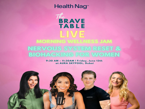  THE BRAVE TABLE LIVE BRINGS SOULFUL BIOHACKING TO THE SKIES AT AURA SKYPOOL THIS FRIDAY 
