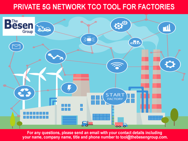  The Besen Group Releases Private 5G Network TCO Tool for Factories 