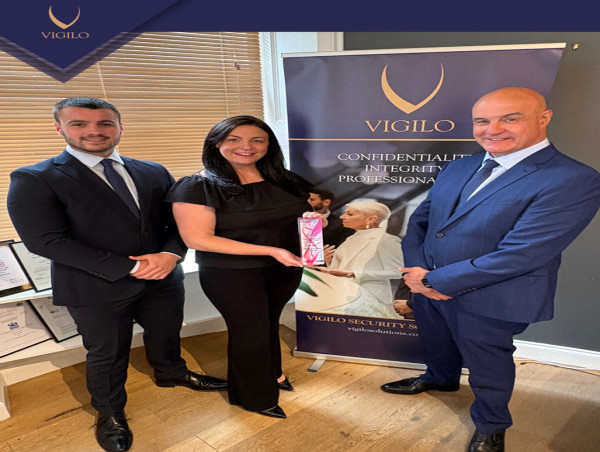  London's Luxury Watchdogs Vigilo Solutions Crowned Best Family Business at Business Awards UK's 2025 Security Awards 
