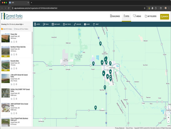  EDC Releases New Interactive Mapping Tool to Explore Commercial Real Estate Opportunities in the Grand Forks Region 