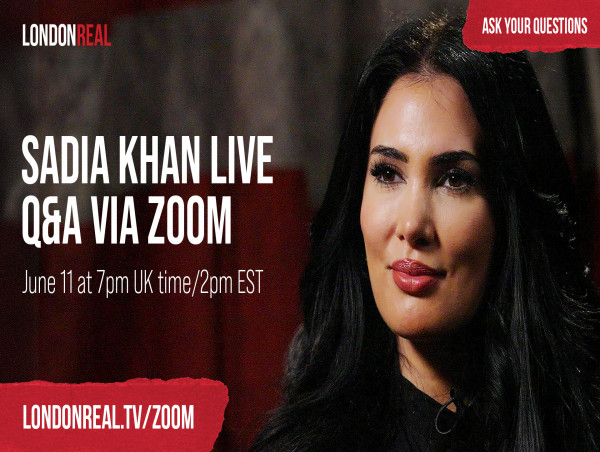  World-Renowned Relationship Coach Sadia Khan to Host Exclusive Live Zoom Q&A Session with London Real 
