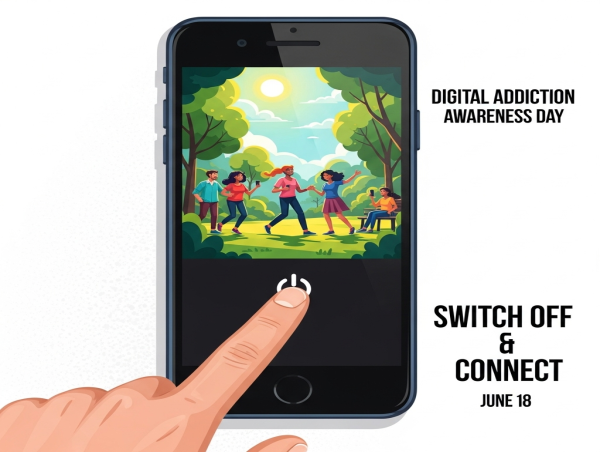  With Teen Depression Doubled, June 18 'Switch Off' Targets Digital Addiction 