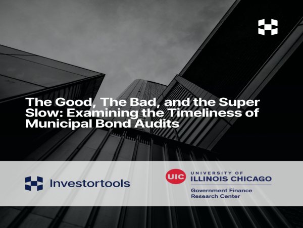  The Good, The Bad, and the Super Slow: Examining the Timeliness of Municipal Bond Audits 
