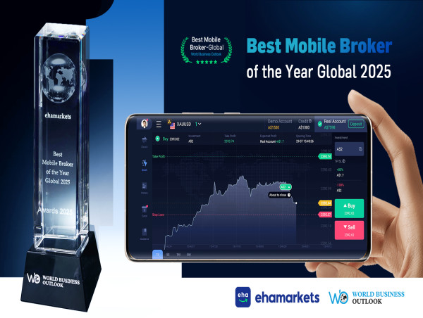  Ehamarkets Crowned ‘Best Mobile Broker of the Year Global 2025’ by World Business Outlook 