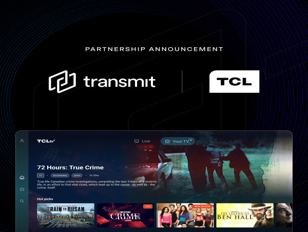 TCL Taps Transmit to Power Scalable In-Stream Monetization Across Its TCLtv+ Ecosystem