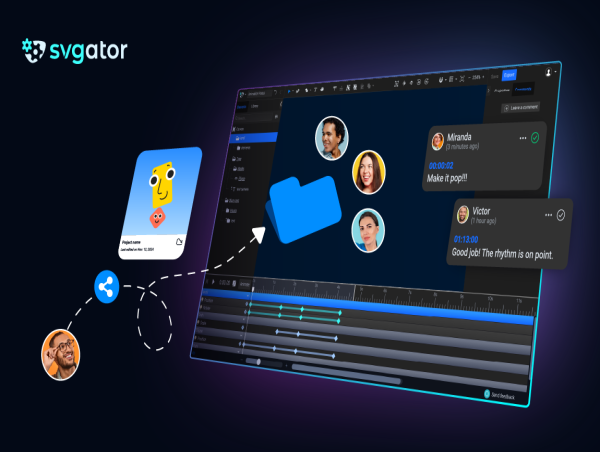  SVGator Launches Collaboration Team Plan with Shared Workspaces and Intuitive Access Control 