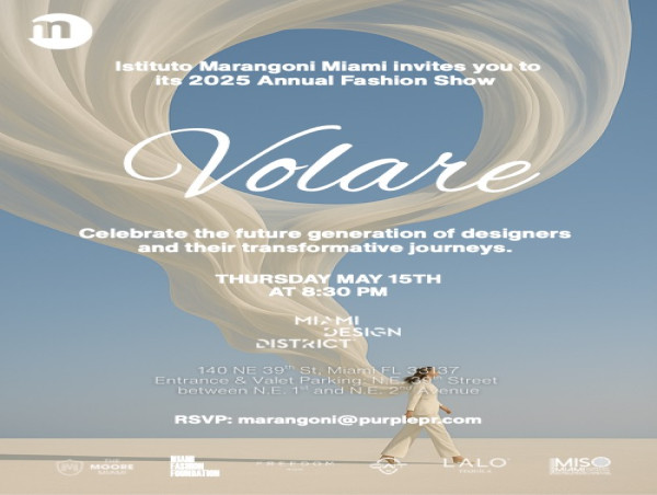  ISTITUTO MARANGONI MIAMI’S ‘VOLARE’ FASHION SHOW MARKS LAUNCH OF SCHOLARSHIP WITH MIAMI DESIGN DISTRICT 
