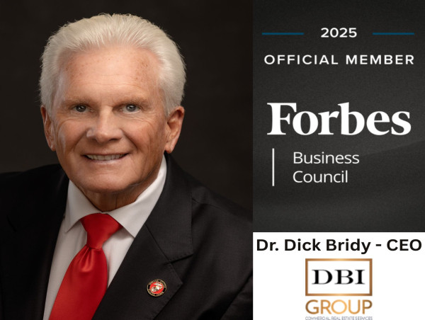  DBI Group CEO Dr. Dick Bridy Accepted into Forbes Business Council 
