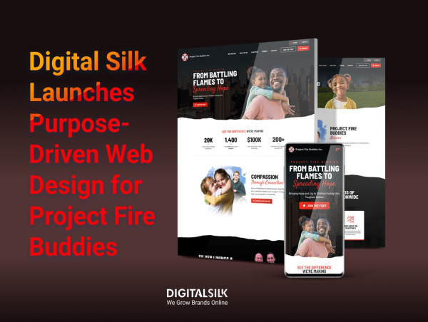  Digital Silk Launches Purpose-Driven Web Design for Project Fire Buddies, Fueling Engagement and Community Support 