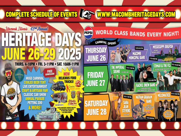  Unforgettable Forgottonia Hosts Heritage Days Festival and the World's Largest Monopoly Game: Macombopoly 
