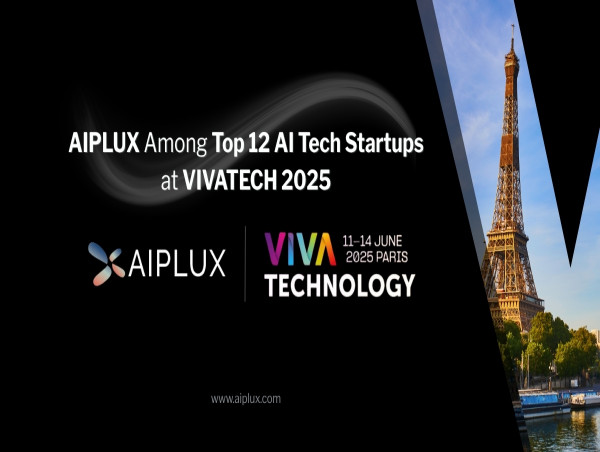  AIPLUX Selected as Top 12 AI Tech Trail Startup at VivaTech 2025 