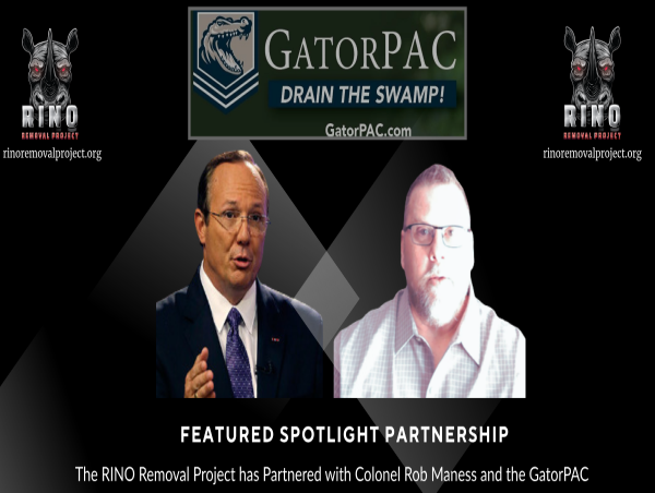  RINO Removal Project and GatorPAC Join Forces to Advance America First Agenda 
