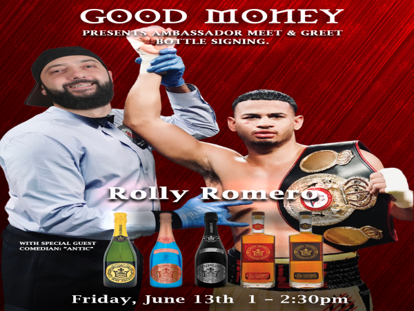 Good Money Announces Exclusive Meet-n-Greet with Brand Ambassador Rolando 'Rolly' Romero and Comedian Antic 