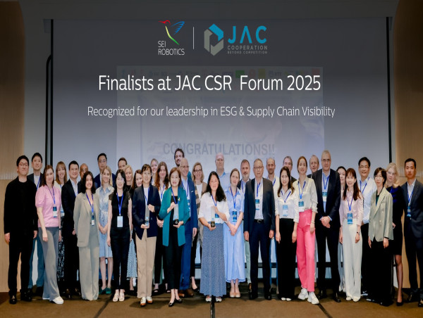 SEI Robotics Recognized as Top 3 Finalist in Supply Chain Visibility at the JAC CSR Forum Awards 2025