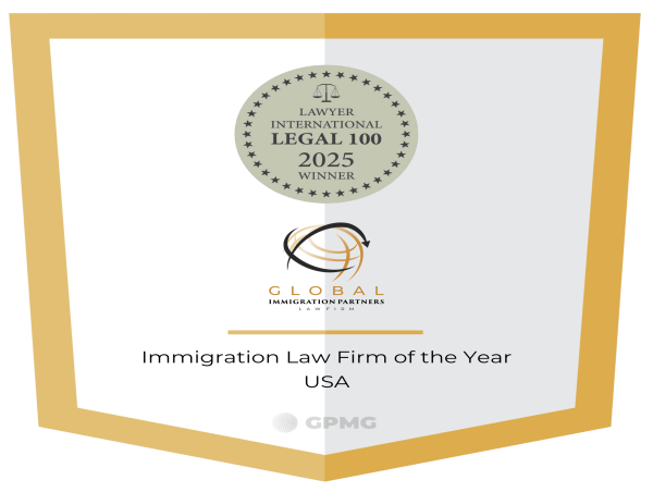  Global Immigration Partners Named Immigration Law Firm of the Year – USA by Lawyer International Legal 100 Awards 2025 