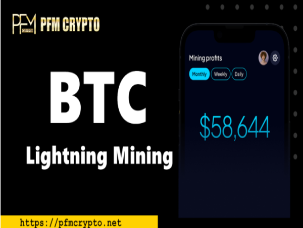  PFM CRYPTO Launches Innovative BTC Cloud Mining Solution to Benefit Millions of BTC Holders 