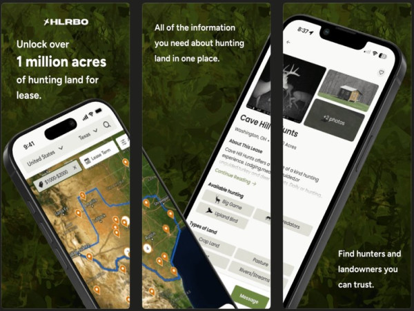  HLRBO Debuts Mobile App to Give Hunters Nationwide Access to Hunting Land at Their Fingertips 