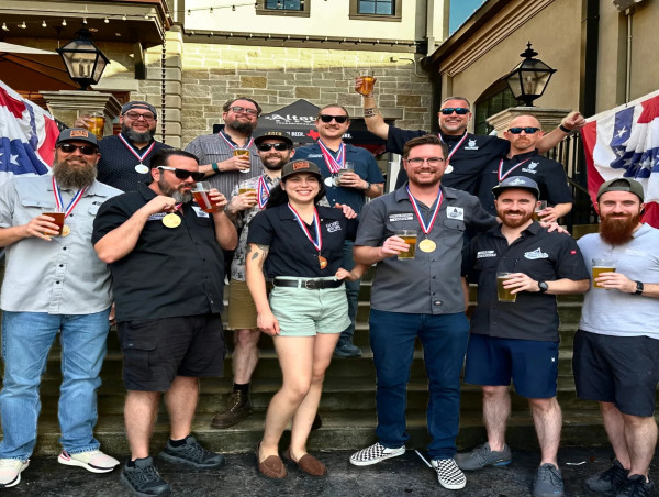 #1 in the world, #2 in Fredericksburg. No Label Brewing Wins Two Silver Medals at Fredericksburg Craft Beer Competition
